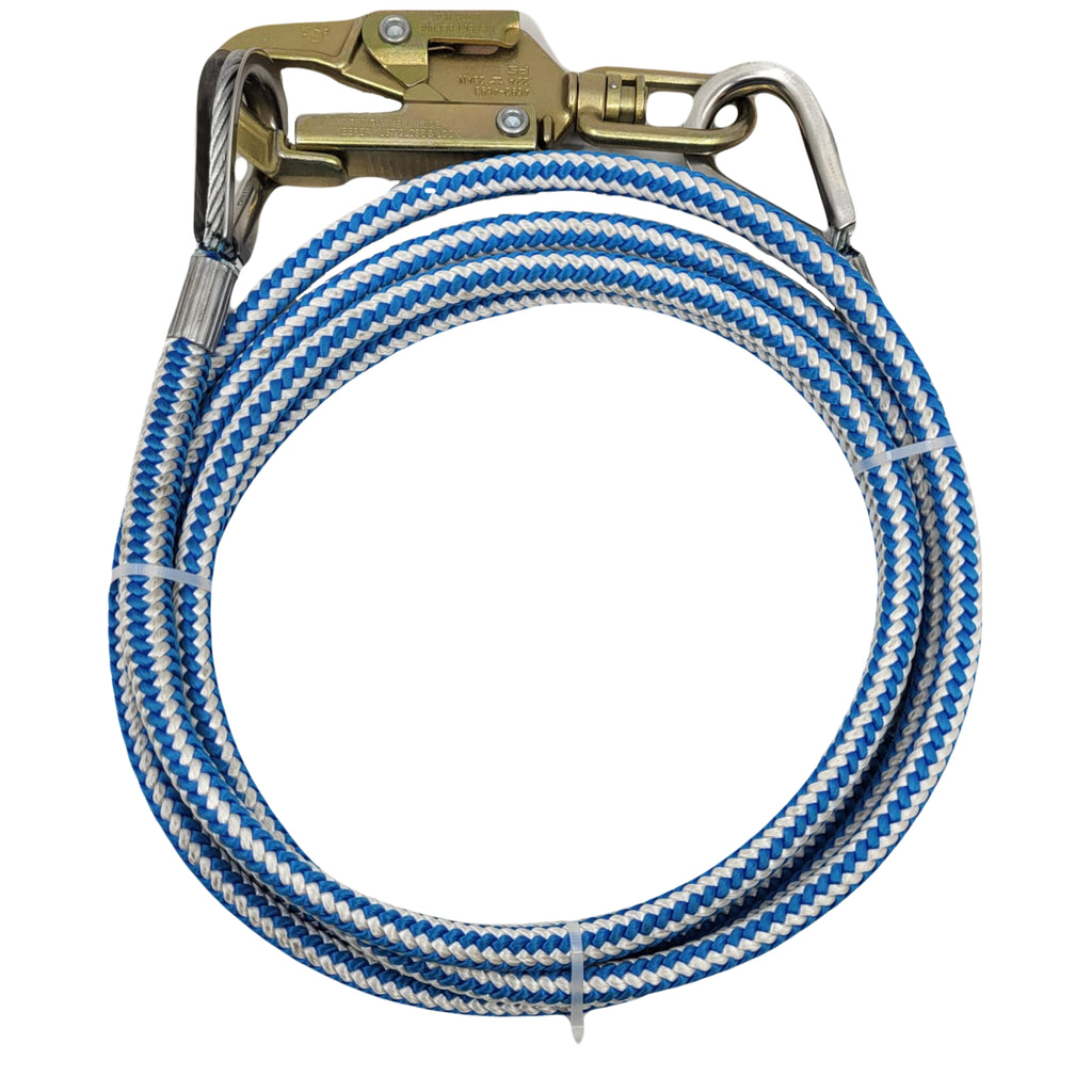 West Coast Climber Wire Core Flip Line 1/2" X 15FT