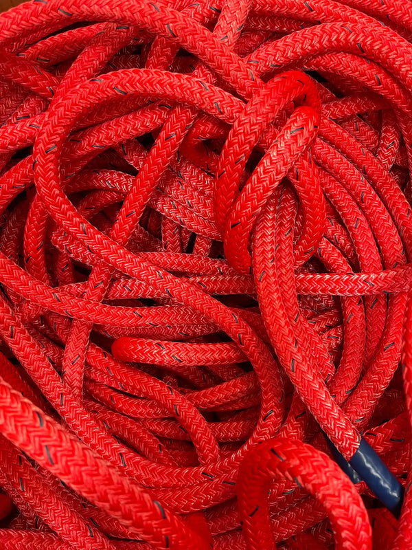 Samson Stable Braid Coated 5/8" Red