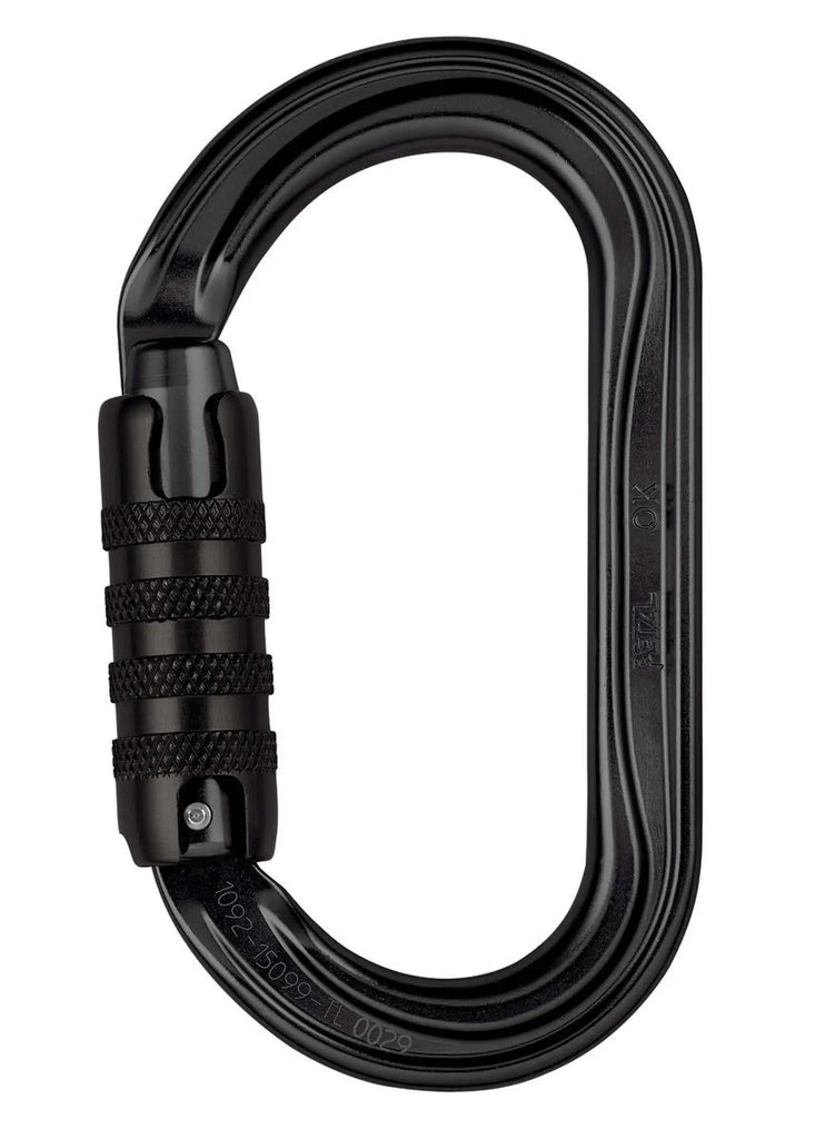 Petzl OK Triact Lock Carabiner Black