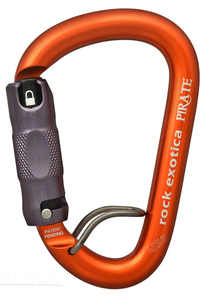 Rock exotica pirate wireEye carabiner