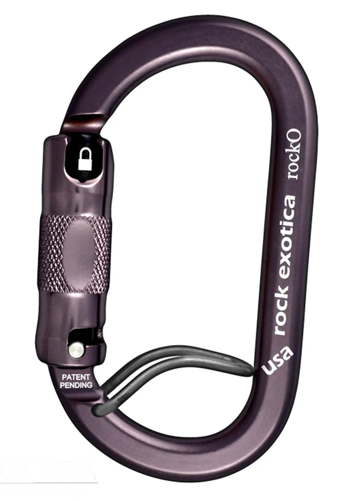 Rock Exotica rockO WireEye Auto Lock Carabiner