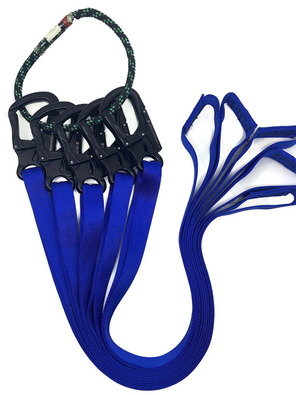 West Coast Climber Speedline 5 pack Blue (black Snaps)